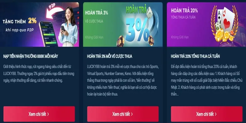 Các chương trình khuyến mãi Hello 88